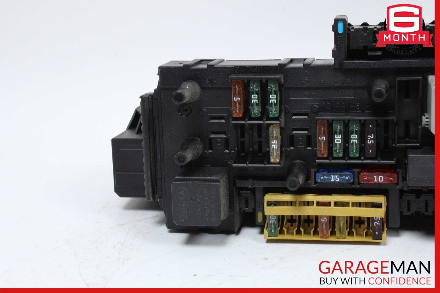 10-18 Mercedes E350 CLS550 Rear SAM Fuse Module Relay Junction Box Assembly