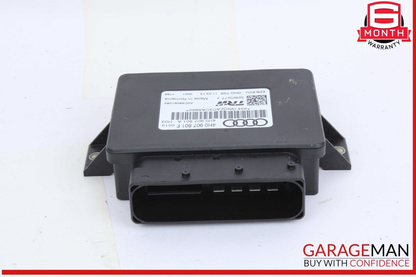 12-18 Audi A7 A6 Electronic Parking Brake Control Module Unit 4H0907801F OEM