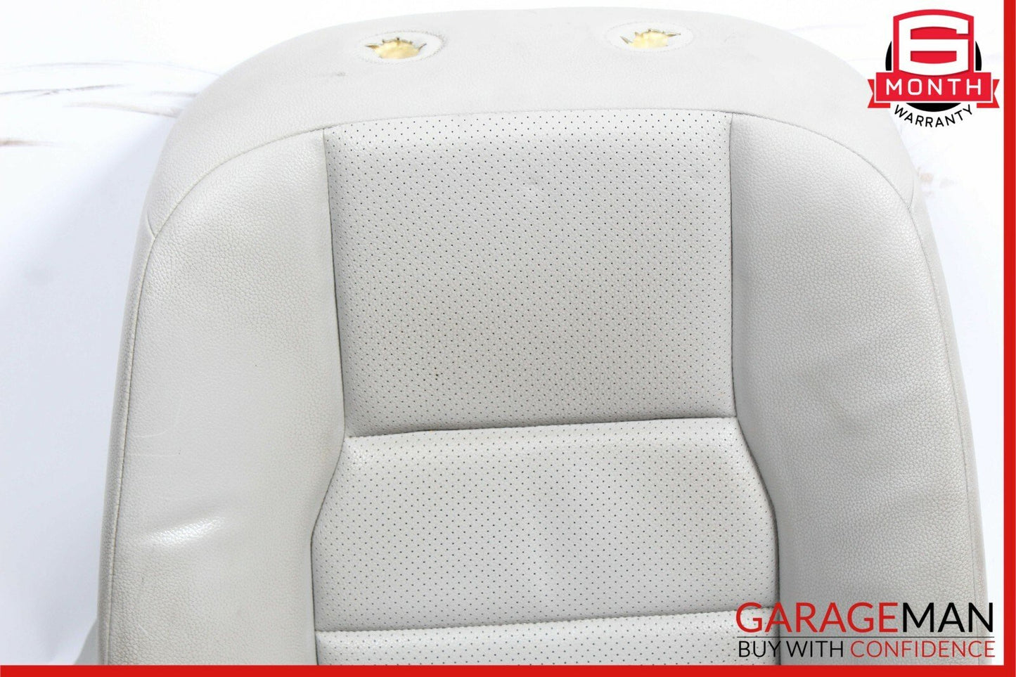 12-14 Mercedes W204 C250 C300 Front Left Top Upper Seat Cushion Cover Grey
