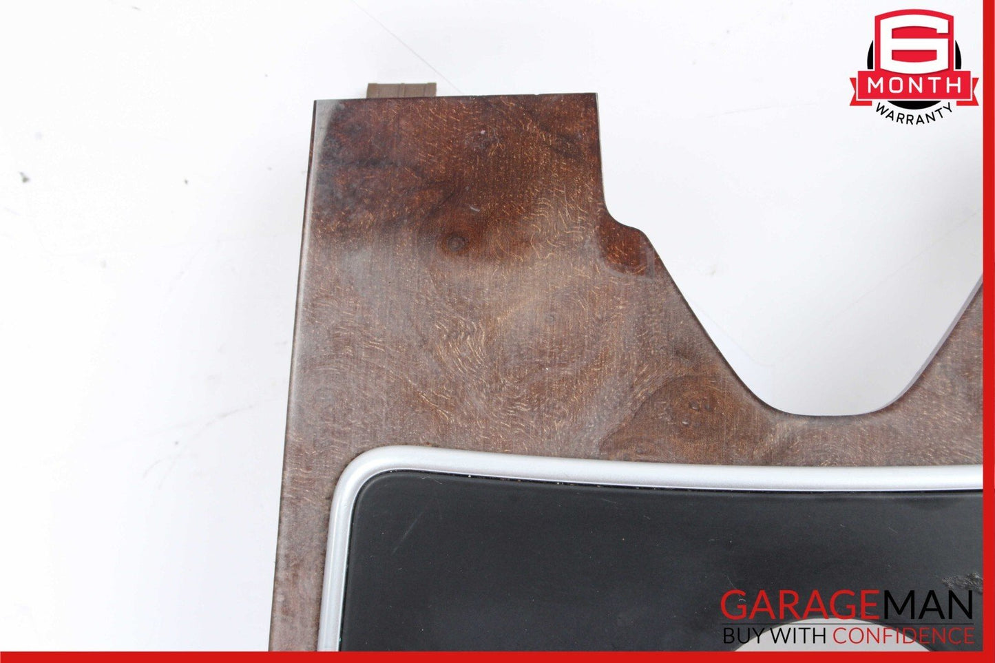 10-13 Mercedes W212 E400 E350 E550 Center Console Switch Trim Cover Bezel Wood