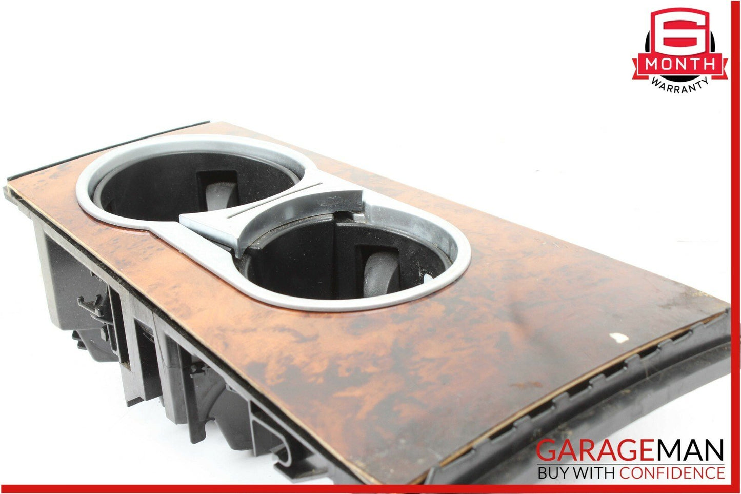 06-12 Mercedes X164 GL450 ML500 Center Console Cup Holder Compartment Tray Wood