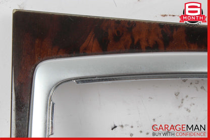 08-15 Mercedes W207 E350 Center Console Shifter Trim Cover Panel Bezel Wood Assy