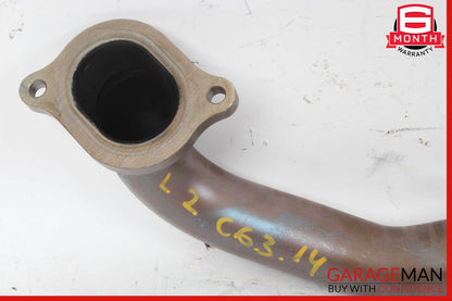 08-15 Mercedes W204 C63 AMG Exhaust System Hose Pipe Tube OEM
