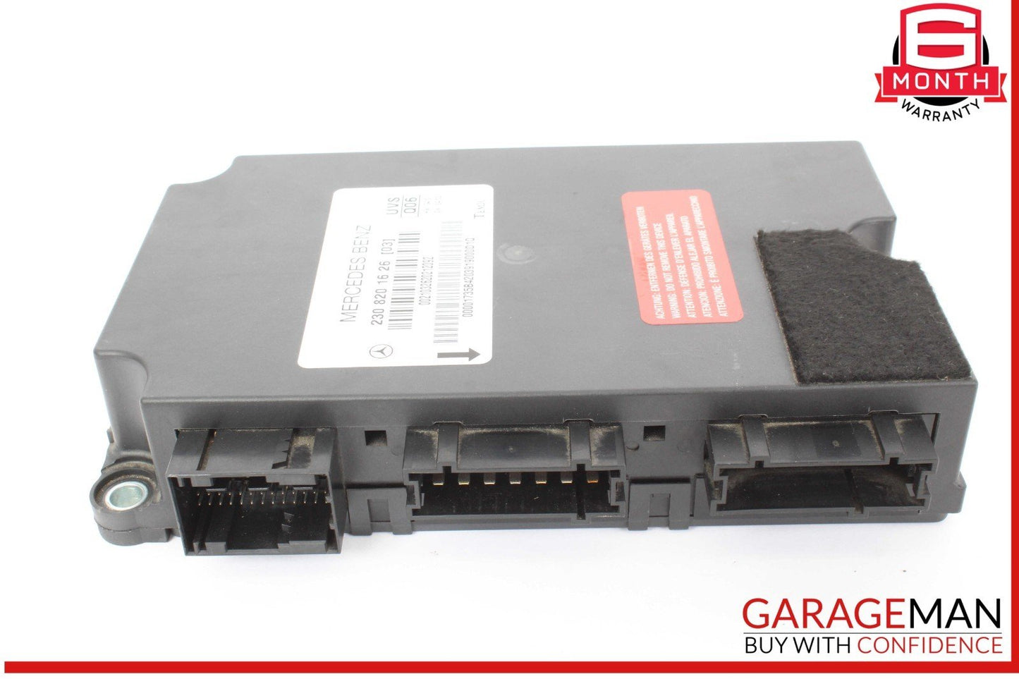 03-08 Mercedes R230 SL500 SL65 AMG Roof Convertible Top Module Control Unit OEM