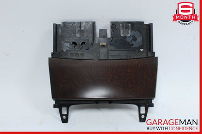 08-17 Mercedes C250 E550 E63 Center Console Ashtray Ash Tray Compartment Wood