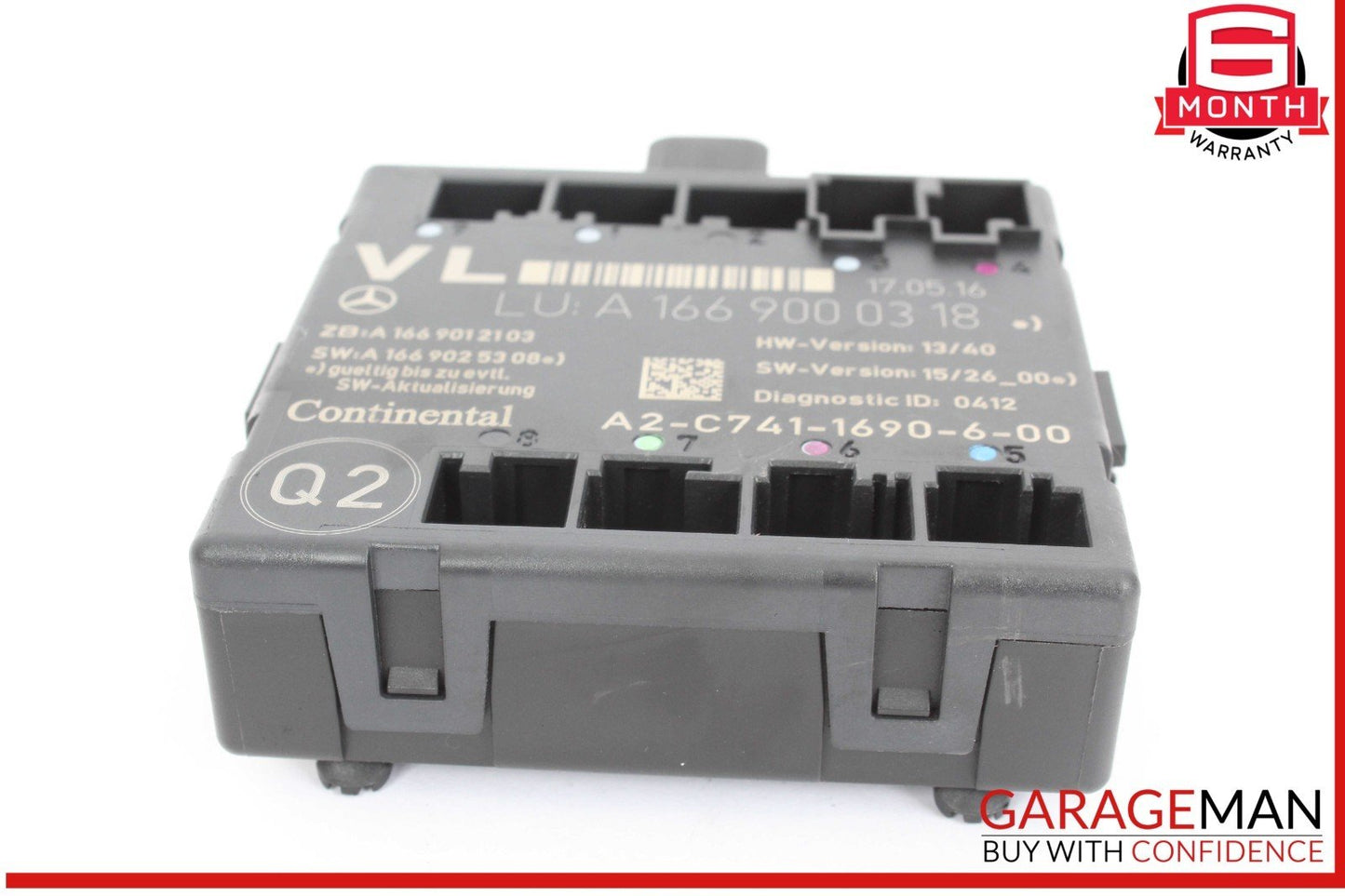 12-20 Mercedes W117 CLA250 Front Left Driver Side Door Control Module Unit OEM