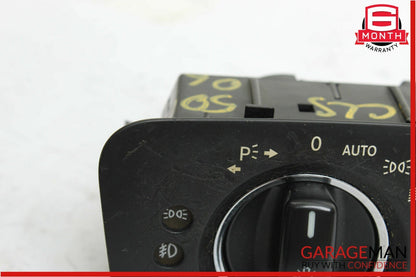 06-11 Mercedes W219 CLS500 Headlight Switch Washer Black 2195450104 OEM