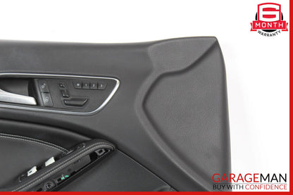 14-19 Mercedes W117 CLA250 CLA180 Front Left Side Interior Door Panel Assy Black
