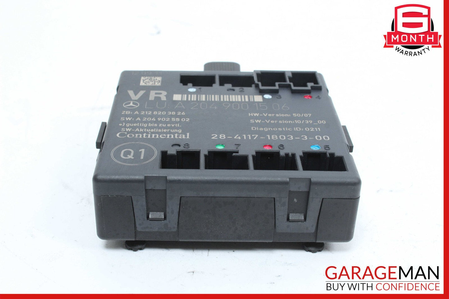 08-18 Mercedes W204 C250 E400 CLS400 Front Right Side Door Control Module OEM