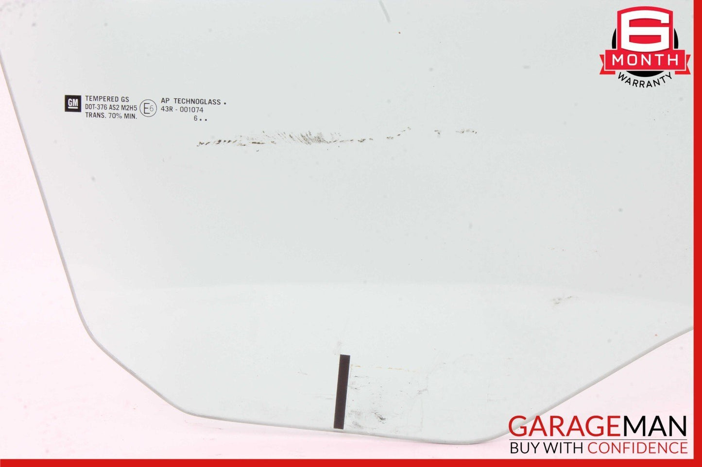 04-09 Cadillac XLR Front Right Side Door Window Glass OEM