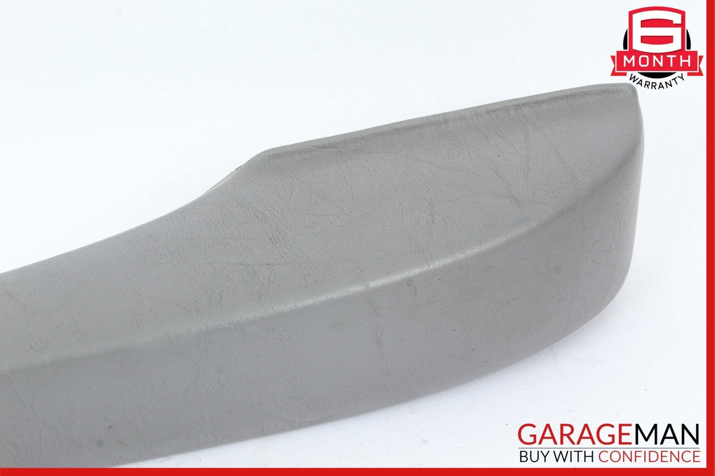 86-91 Mercedes W126 420SEL Front Left Driver Side Door Arm Rest Panel Gray OEM