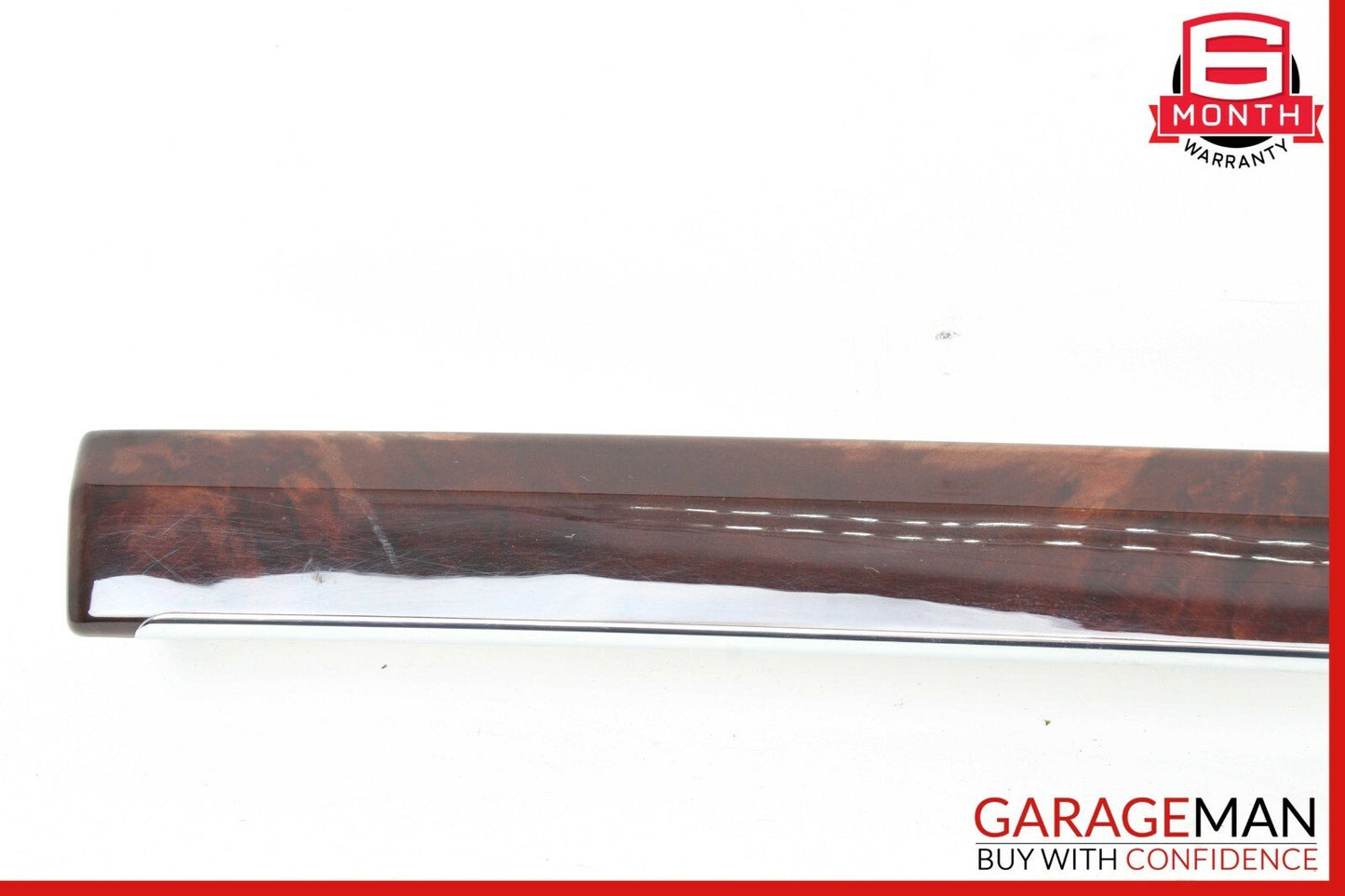 07-09 Mercedes W221 S550 Front Dashboard Trim Panel Cover Bezel Wood OEM