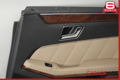10-13 Mercedes W212 E350 Rear Right Passenger Side Interior Door Panel OEM