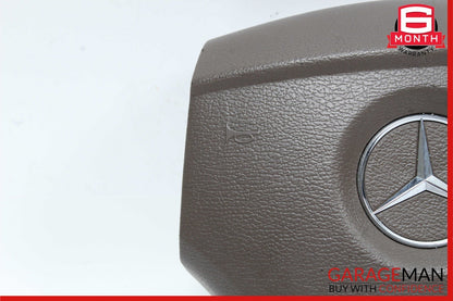 06-08 Mercedes X164 GL320 GL450 ML350 R350 Steering Wheel Airbag Leather Brown