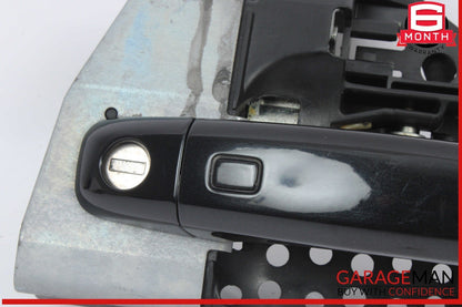 09-16 Audi S5 A5 Rear Left Driver Side Exterior Door Handle Black 8T0837885A OEM