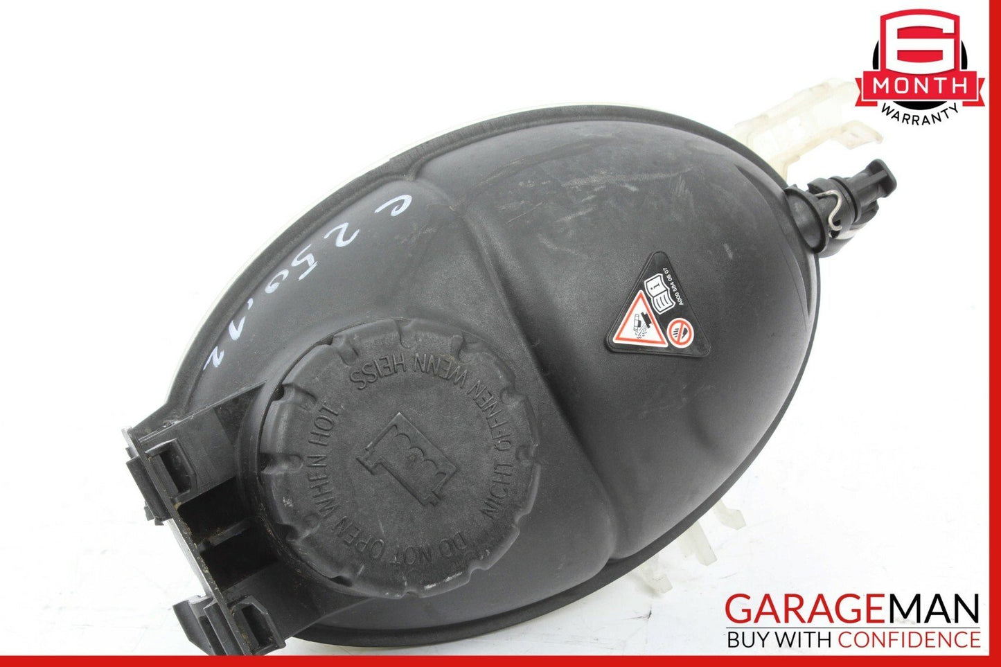 08-14 Mercedes W204 C250 C300 Radiator Coolant Overflow Tank Reservoir OEM