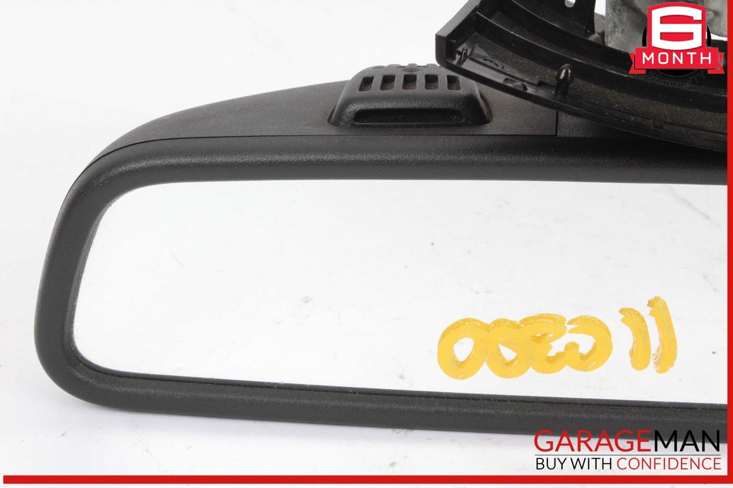 08-11 Mercedes W204 C300 C250 Interior Rear View Mirror Black 2048103417 OEM
