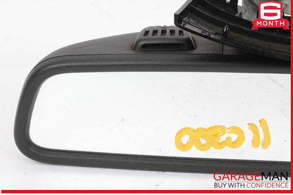 08-11 Mercedes W204 C300 C250 Interior Rear View Mirror Black 2048103417 OEM