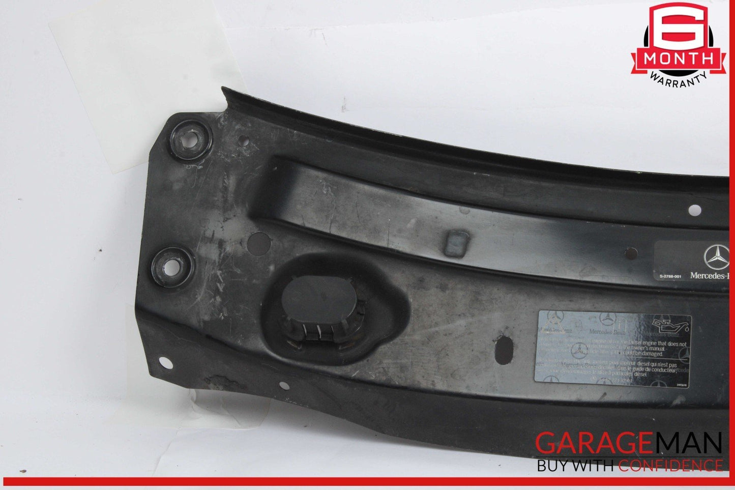 06-12 Mercedes W164 ML350 ML550 Upper Radiator Core Tie Bar Support OEM