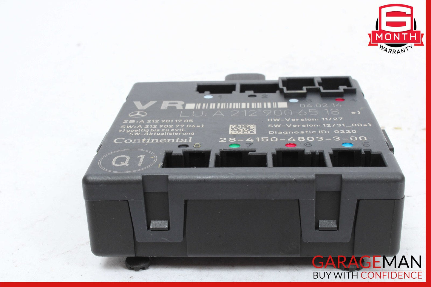 08-18 Mercedes W212 E350 CLS550 Front Right Side Door Control Module OEM