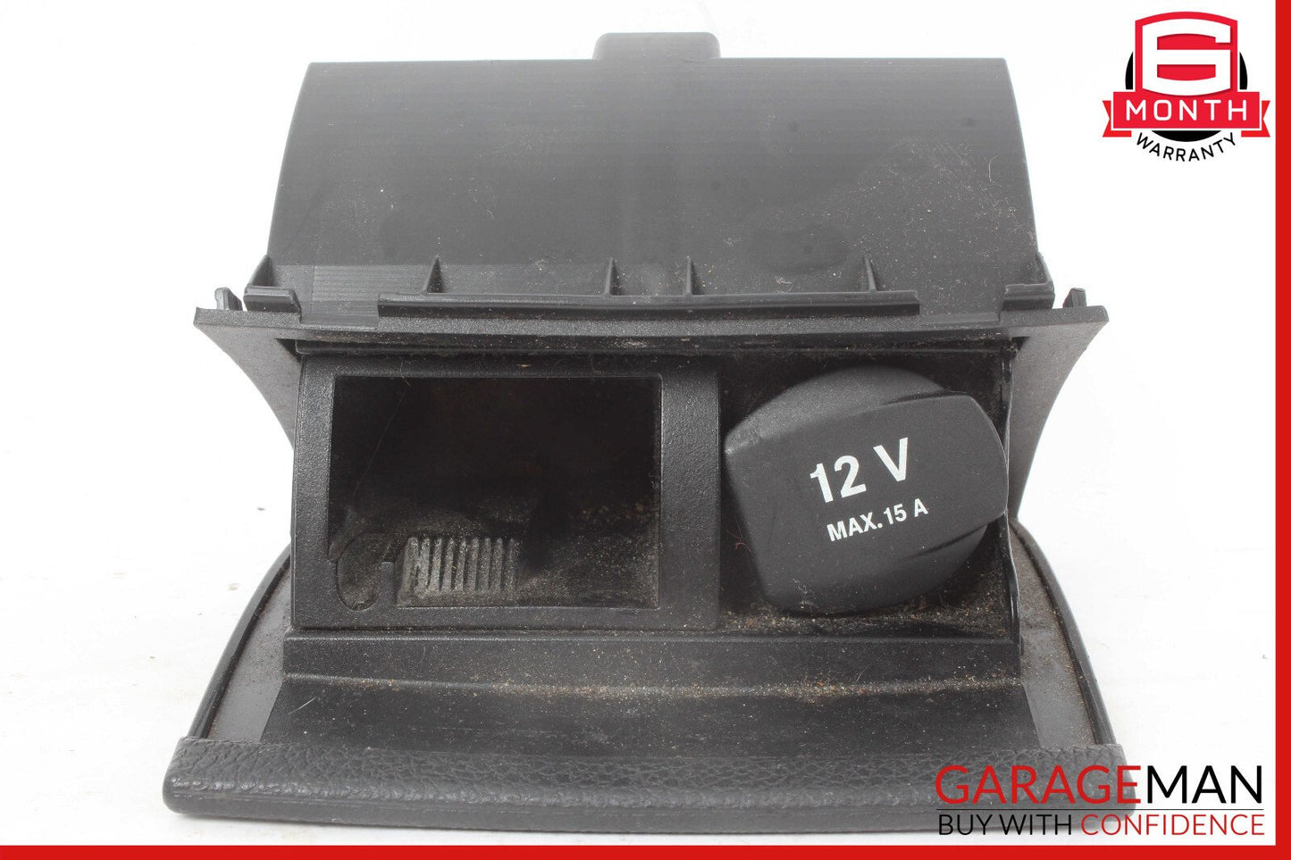 08-17 Mercedes W204 C250 E350 Center Console Ashtray Ash Tray Rear Black OEM