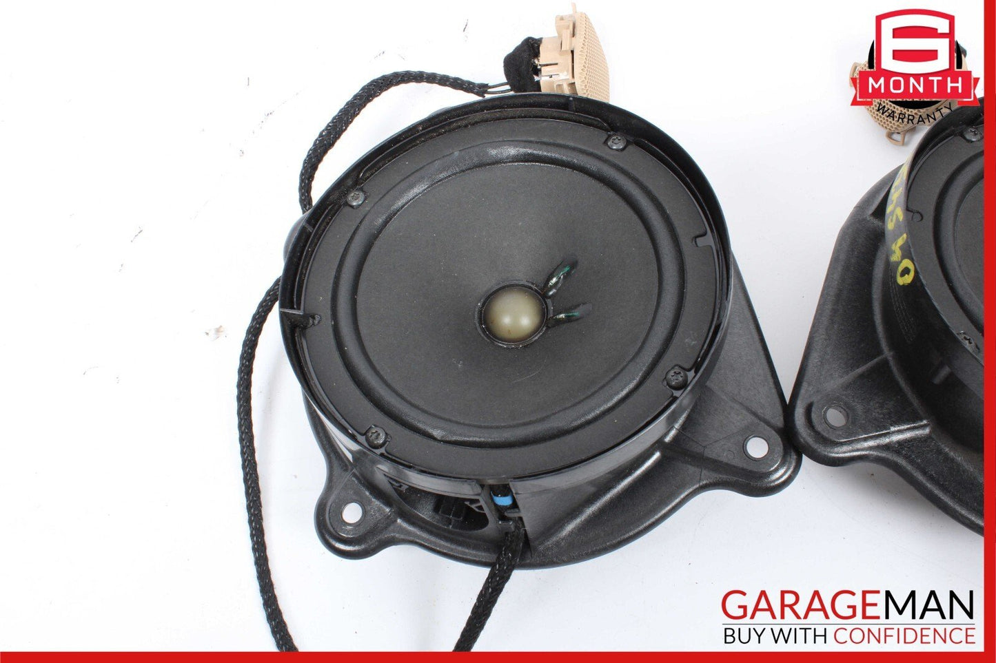 00-06 Mercedes W220 S430 S600 Rear Door Audio Sound Speaker Set of 2 Pc OEM
