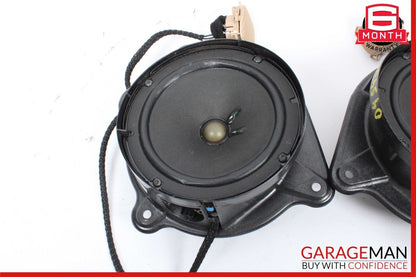 00-06 Mercedes W220 S430 S600 Rear Door Audio Sound Speaker Set of 2 Pc OEM