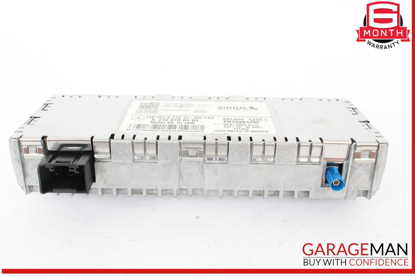 10-17 Mercedes W218 CLS550 Sirius Satellite Radio Receiver Module Unit OEM