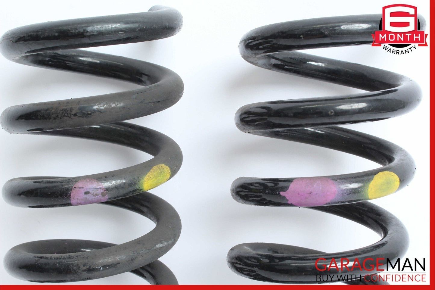 08-14 Mercedes W204 C250 C350 Rear Shock Absorber Coil Spring Set of 2 Pc OEM