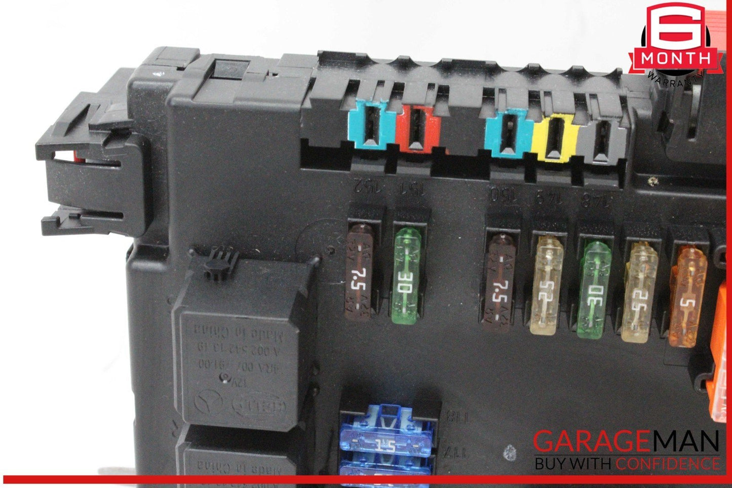 07-09 Mercedes W221 S550 CL550 Rear Trunk Relay Junction Fuse Box 2215406450 OEM