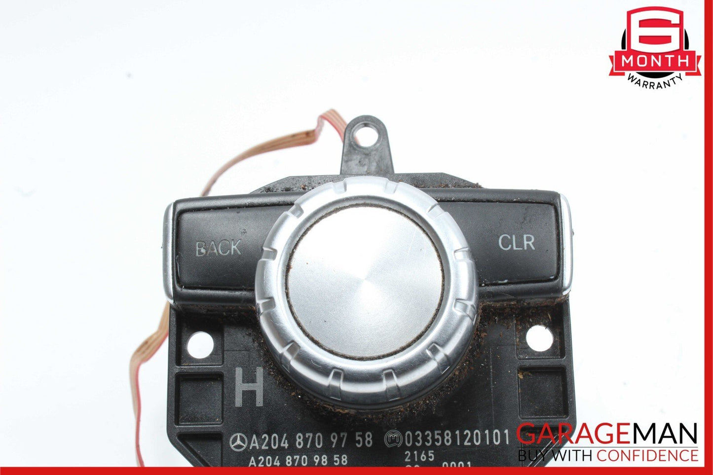 12-15 Mercedes W204 C250 C300 Console Head Unit Controller Knob Multi Switch OEM