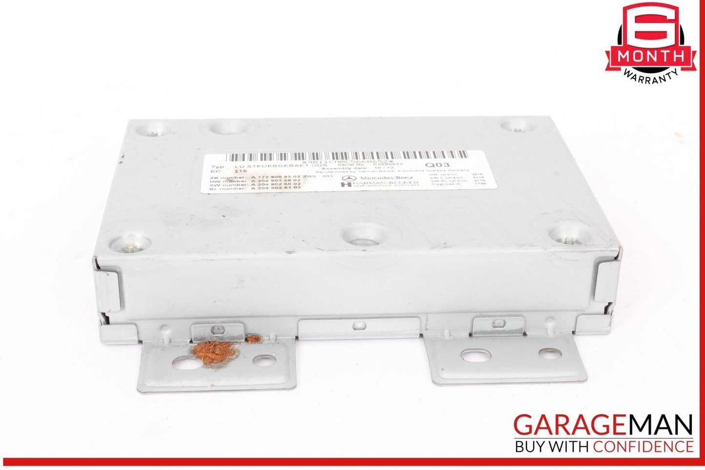 10-18 Mercedes W218 CLS550 Communication Interface Module 1729009302 OEM