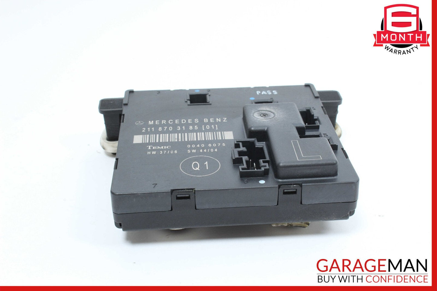 03-09 Mercedes W211 E550 Rear Left Driver Side Door Control Module OEM