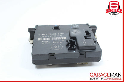 03-09 Mercedes W211 E550 Rear Left Driver Side Door Control Module OEM