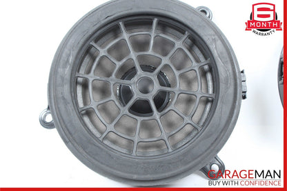 01-07 Mercedes W203 C240 Front Right & Left Side Door Sound Audio Speakers Set