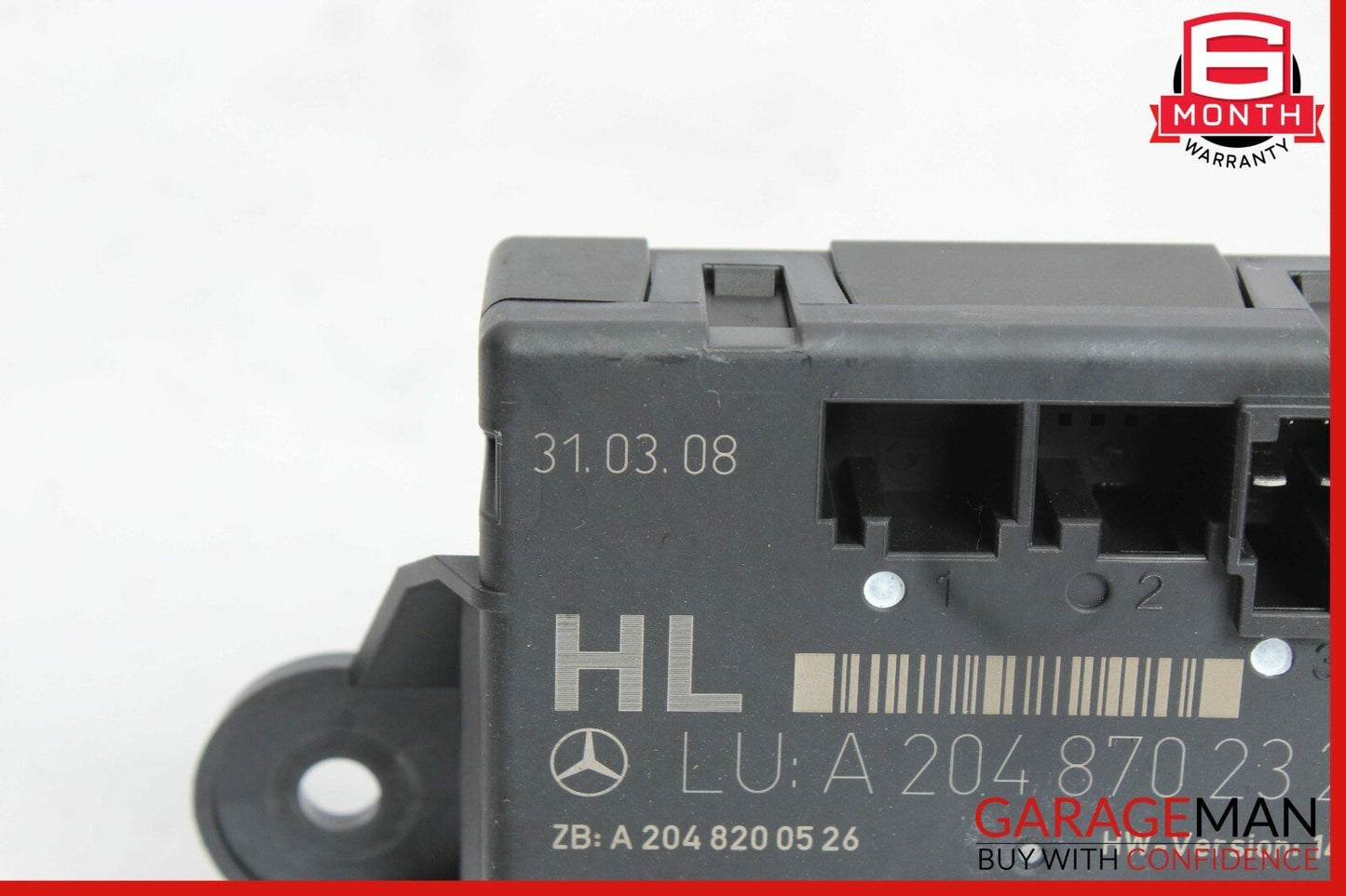 08-14 Mercedes W204 C300 C350 Rear Left Side Door Control Module 2048702326 OEM