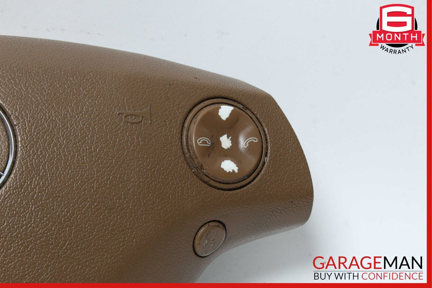 07-10 Mercedes CL500 CL550 S550 Steering Wheel Airbag Air Bag Assembly Brown