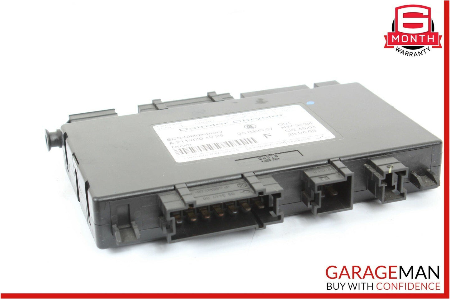 03-11 Mercedes E350 CLS550 ML350 Front Left Side Under Seat Control Module