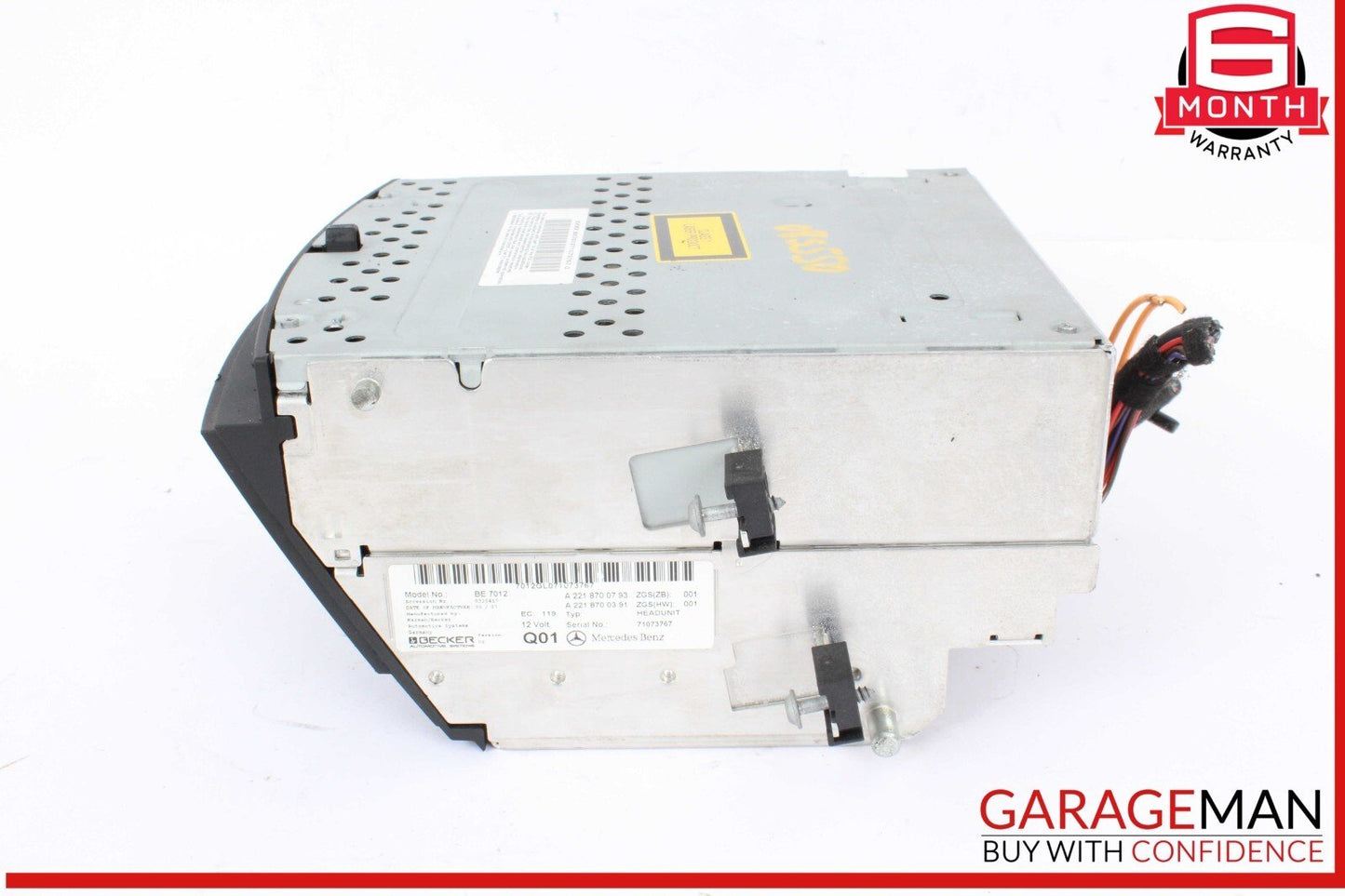 07-09 Mercedes W221 S550 S450 Headunit Head Unit Comand Command CD Navigation