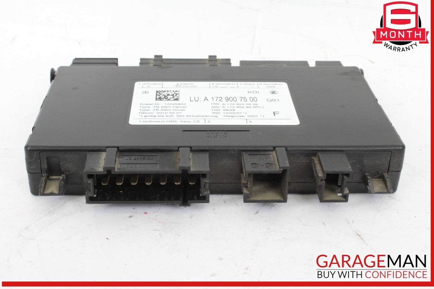 08-20 Mercedes W212 E350 CLS400 C300 Front Right Side Seat Control Module Unit