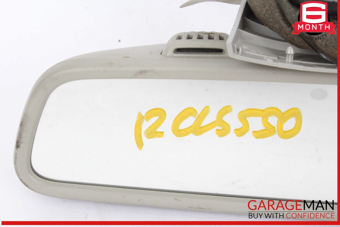 10-16 Mercedes W218 CLS550 E350 C250 Top Upper Interior Rear View Mirror OEM