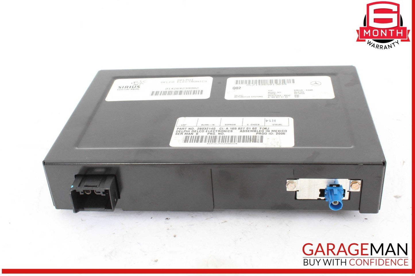 03-09 Mercedes W251 R500 R550 GL350 Sirius Satellite Radio Receiver Module OEM