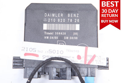 98-02 MERCEDES W210 E320 FRONT RIGHT PASSENGER SIDE DOOR CONTROL MODULE A57 OEM