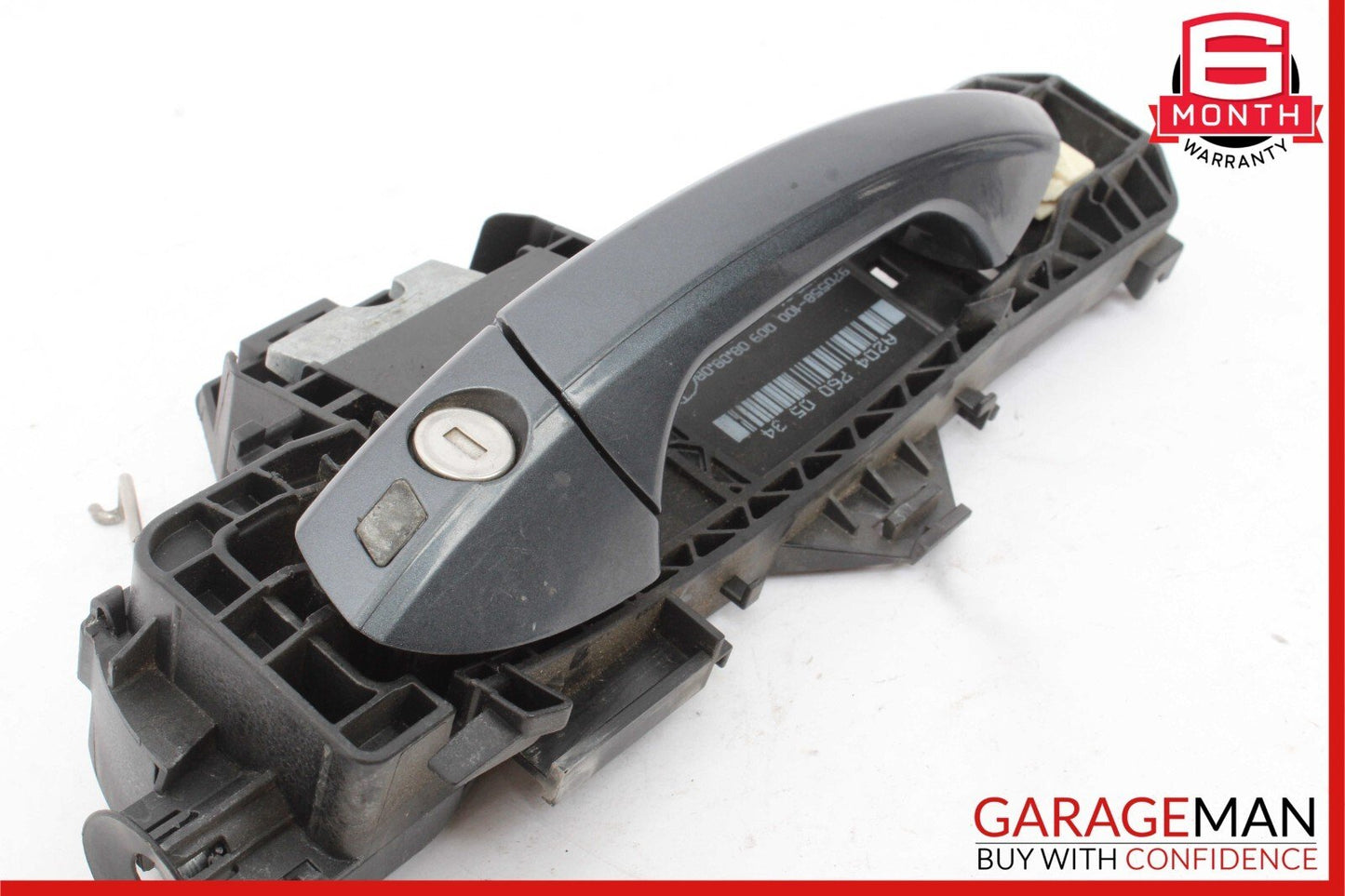 08-11 Mercedes W204 C300 C250 Front Left Driver Side Exterior Door Handle Grey