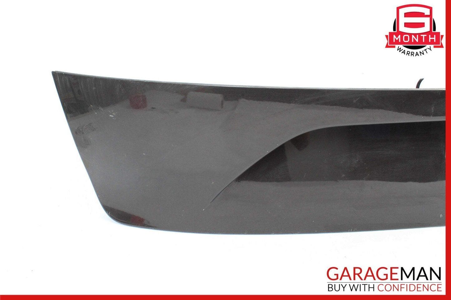 17-22 Alfa Romeo Giulia Rear Tailgate License Plate Molding Trim Cover OEM