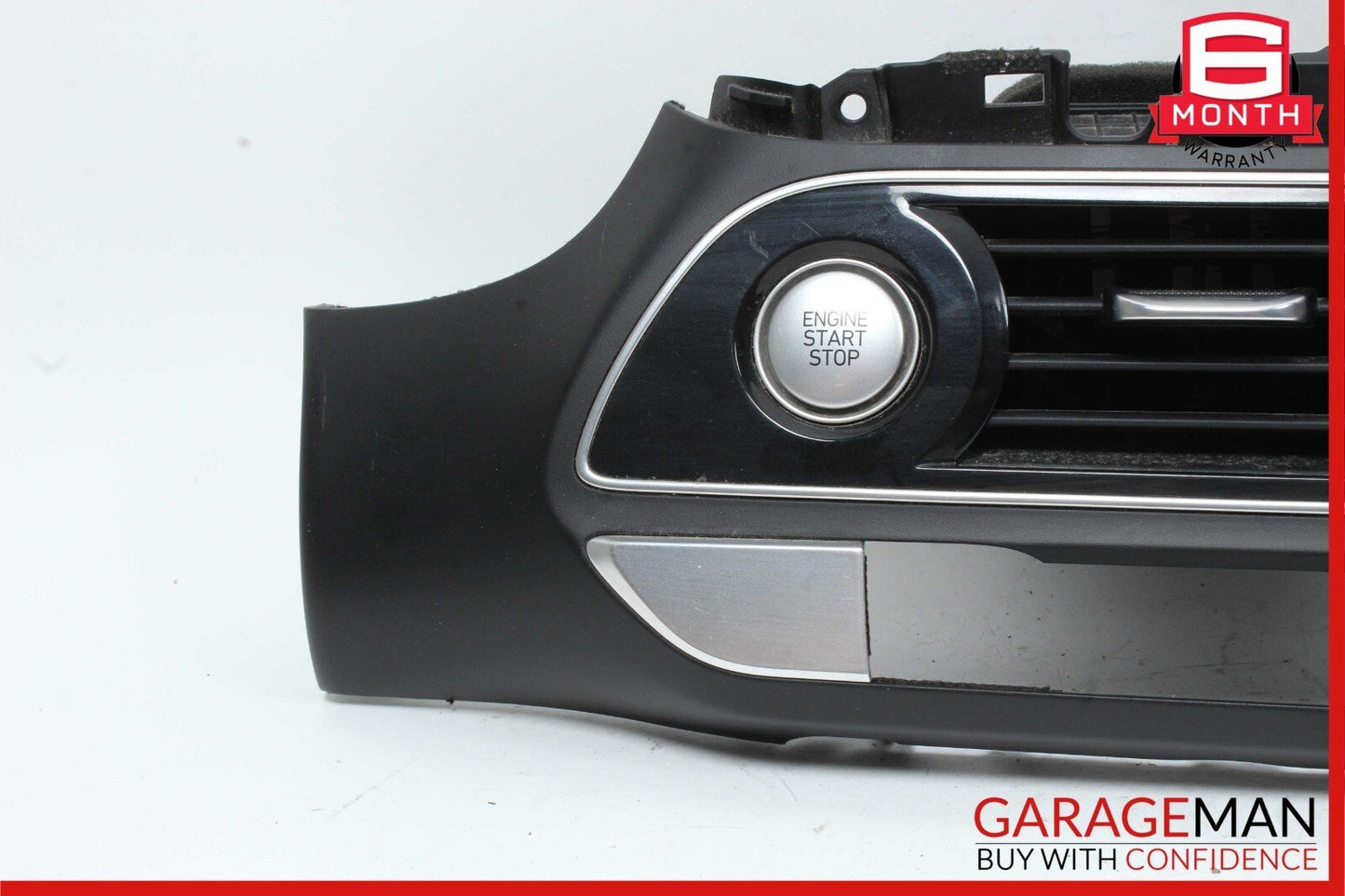 19-21 Genesis G70 Front Center Dash Dual A/C Air Vent Trim Panel Black OEM