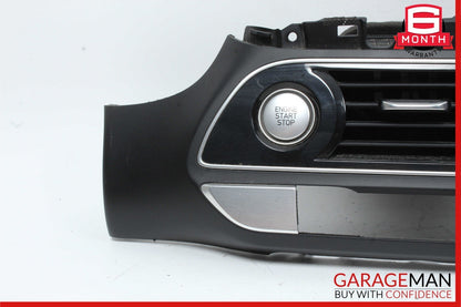 19-21 Genesis G70 Front Center Dash Dual A/C Air Vent Trim Panel Black OEM