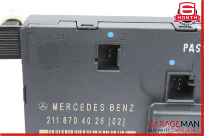 03-09 Mercedes W211 E350 E63 AMG Rear Left Driver Side Door Control Module Unit