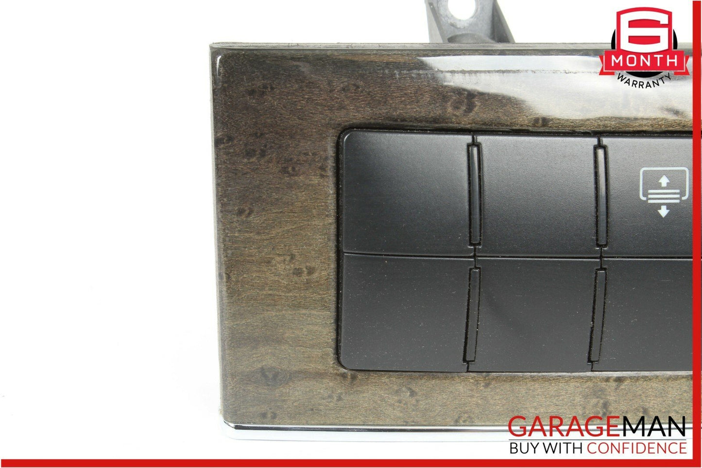 05-07 Mercedes W203 C230 Dash Hazard Light Door Lock Switch Controller Walnut