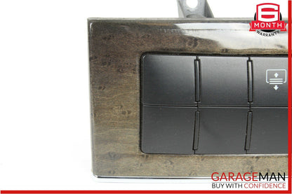 05-07 Mercedes W203 C230 Dash Hazard Light Door Lock Switch Controller Walnut